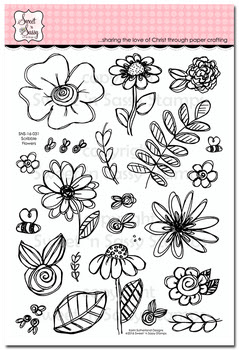 http://www.sweetnsassystamps.com/scribble-flowers-clear-stamp-set/