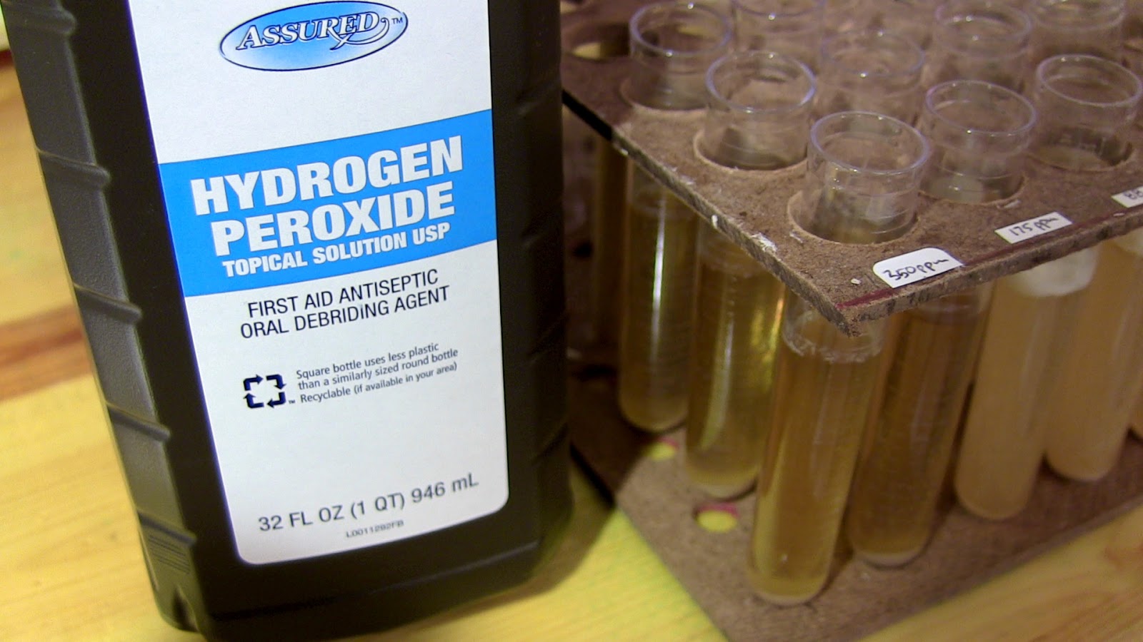 Woodland Brewing Research: Oxygenation with Hydrogen Peroxide