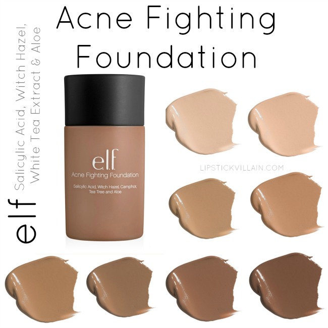 Review Elf Acne Fighting Foundation Beige