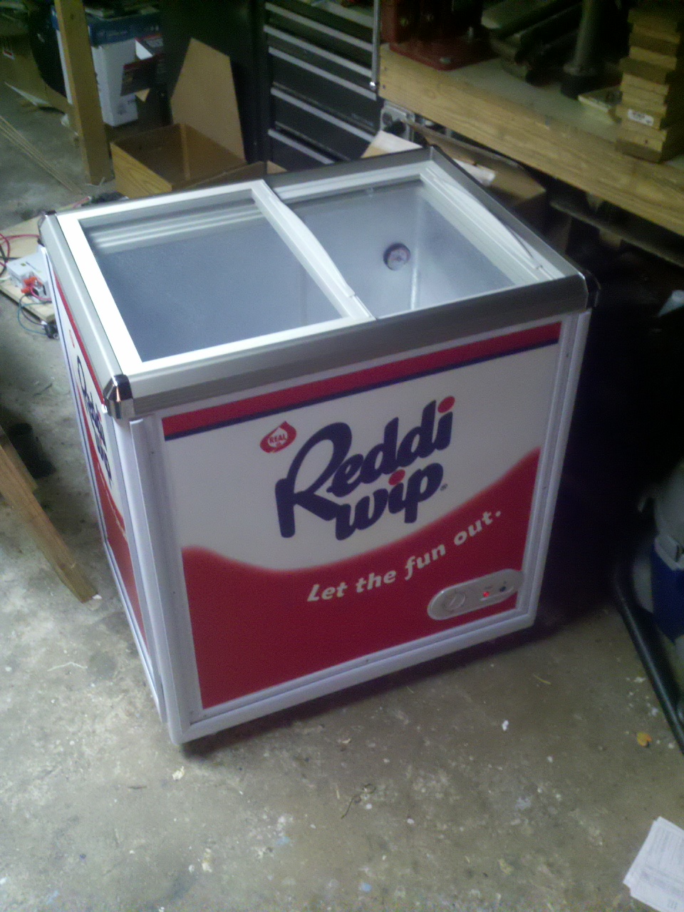 Industrial refrigerators Reddi wip cooler for sale