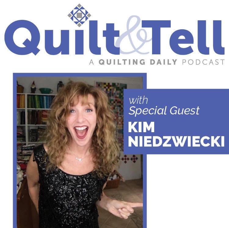 Today I am on the Quilt & Tell Podcast! GoGo Kim