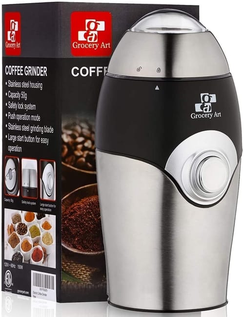 Review Grocery Art Coffee Grinder Electric