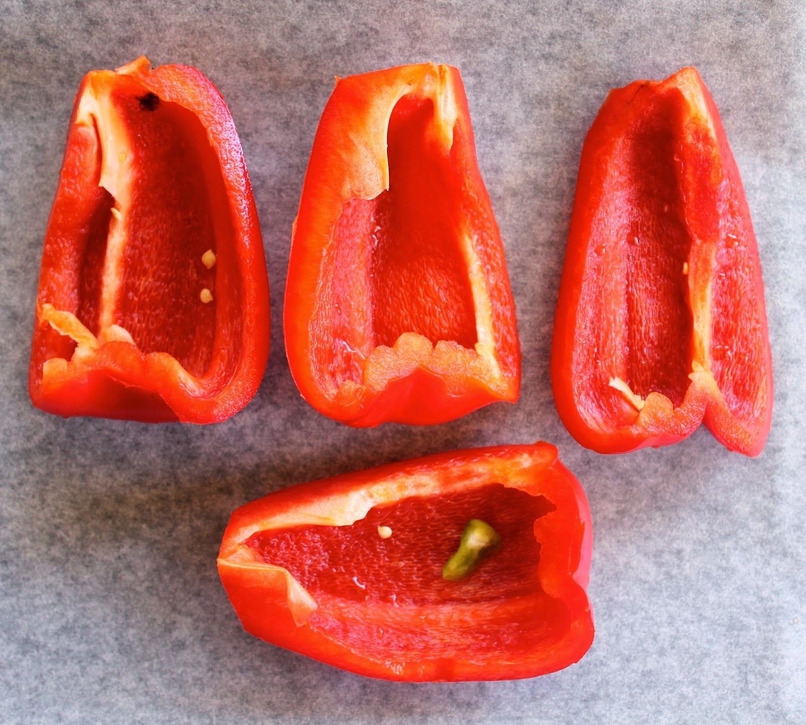 Verde, Bianco & Raw Raw or Cooked Almonds Stuffed Capsicum with Capers