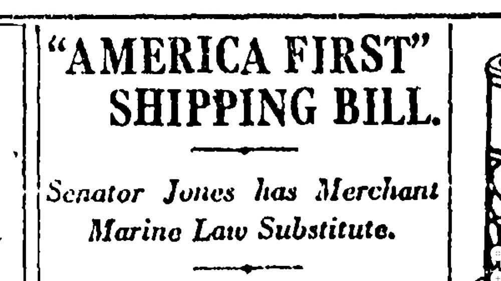 Merchant Marine Act of 1920