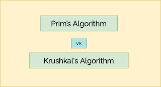 Difference Between Prim’s and Kruskal’s Algorithm | Prims's Vs Kruskal ...