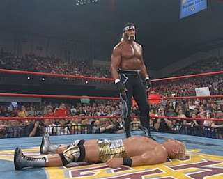 WCW Bash at the Beach - Jeff Jarrett lay down for Hulk Hogan in the infamous worked shoot