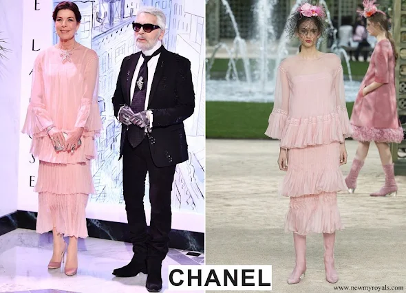 Princess Caroline wore Chanel gown from Spring 2018 Couture Collection