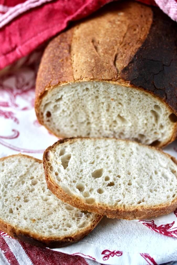 Hearty Slow Fermented Rustic Bread Karen's Kitchen Stories
