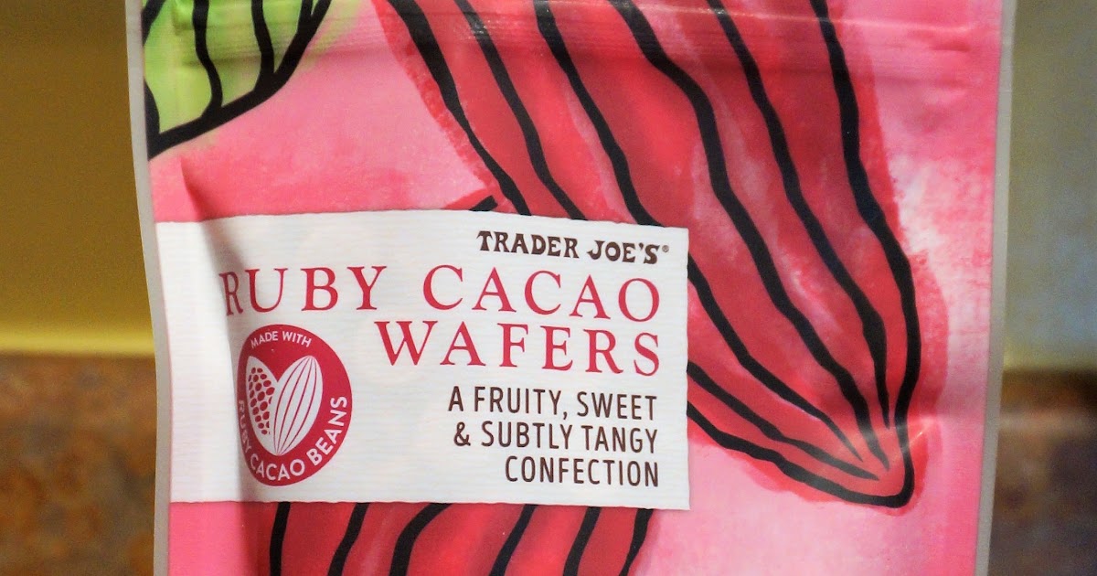 Exploring Trader Joe's Trader Joe's Ruby Cacao Wafers
