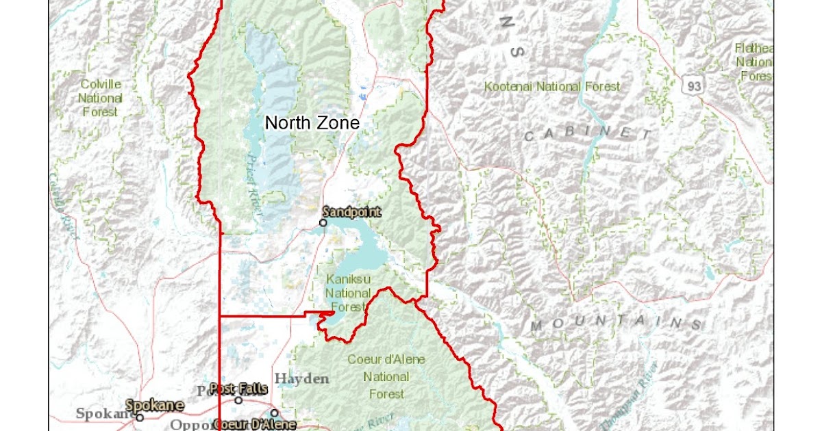 Idaho Fire Information Coeur d'Alene Fire Restrictions Area