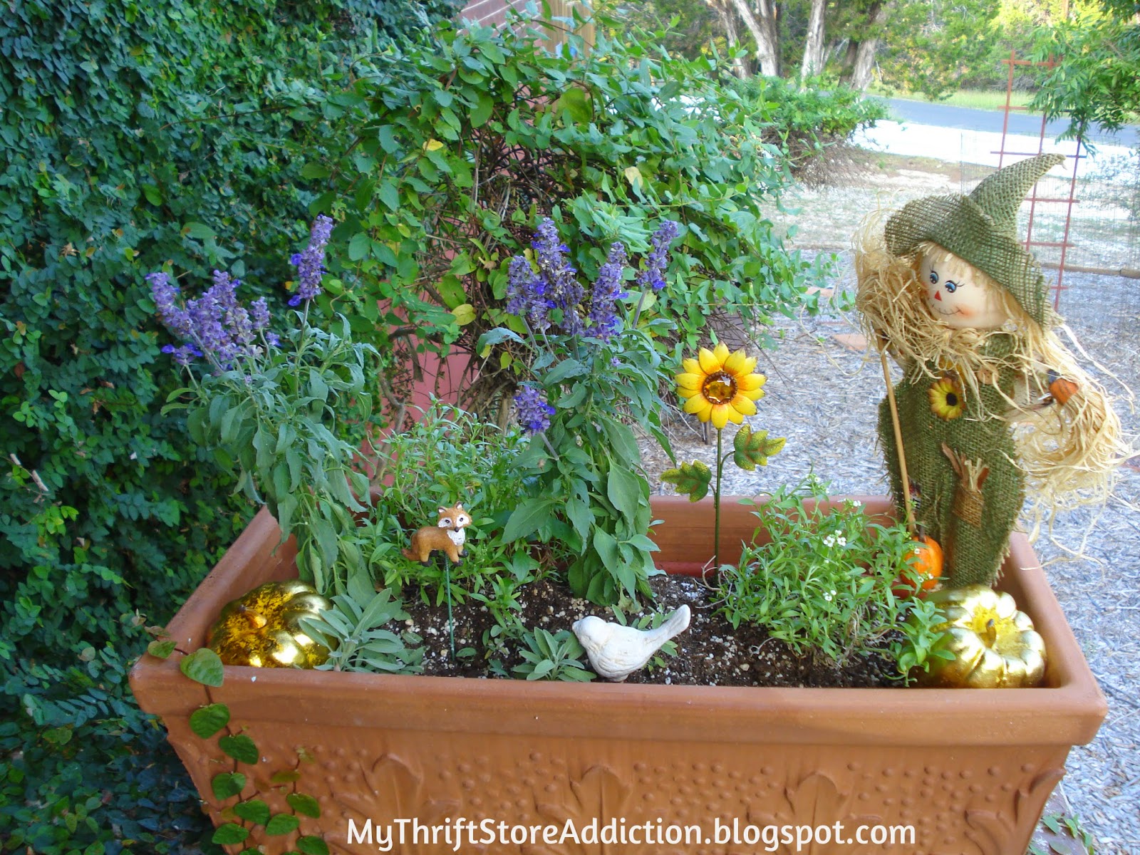 Festive fall front entry