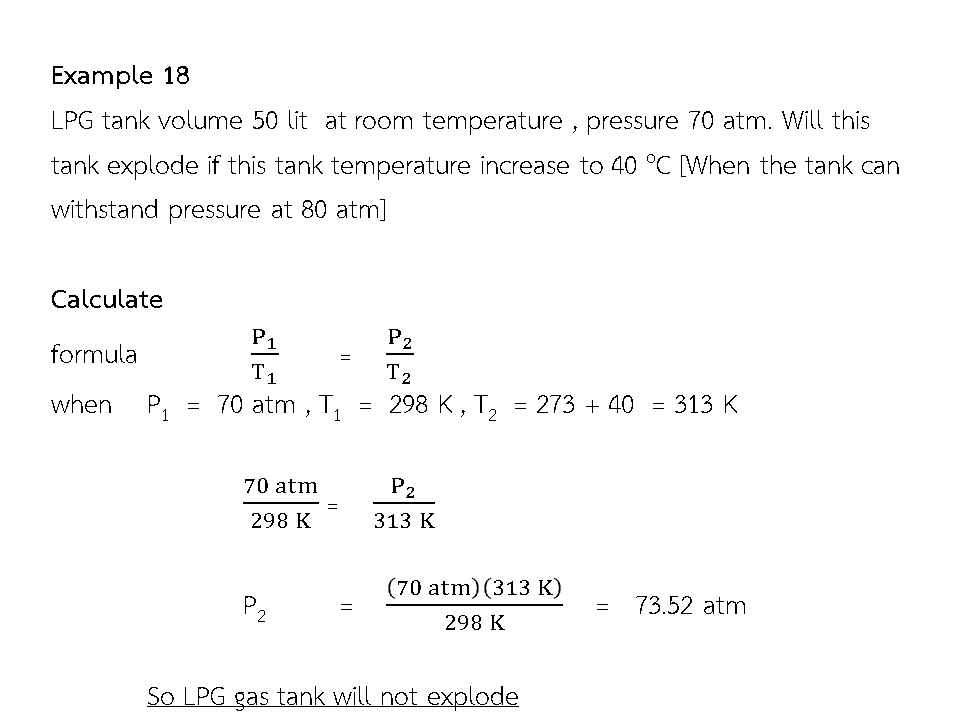 Standard Temperature And Pressure Example