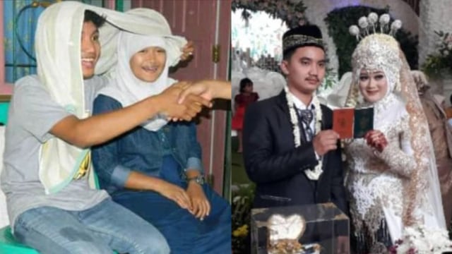 Awalnya Bercanda Nikahnikahan di Zaman SMP, Sekarang Pasangan Ini
