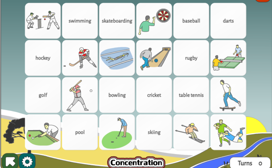 5to grado VDS 2023 Sports Memory game