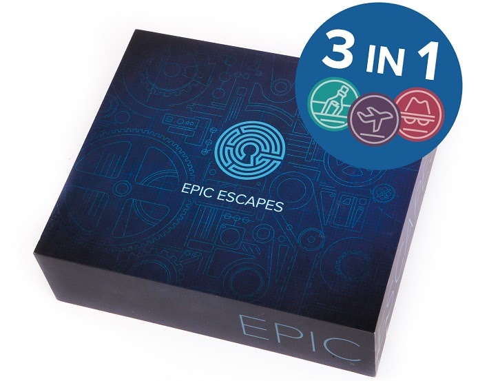 Win Escape Room In A Box (3in1) worth £99 from Epic Escapes DB