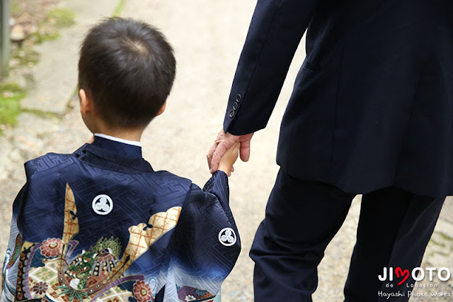 春日大社での七五三出張撮影