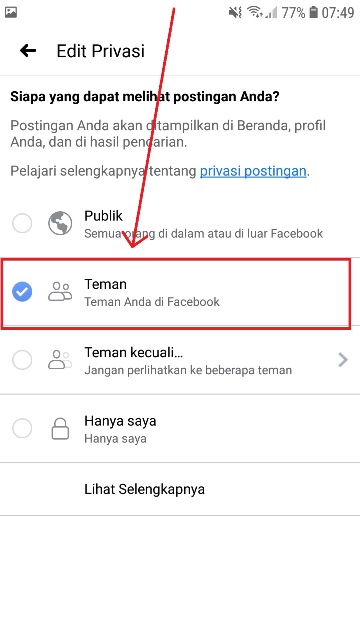 Cara Agar Status Facebook Tidak Bisa Dibagikan Orang Lain Musdeoranje Net