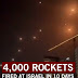 4000 rockets hit Israel as the media sides with Hamas and pretends Israel is the "aggressor"