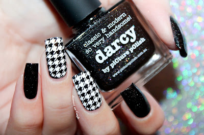 Houndstooth Nail Art // Weekly Nail Art Challenge