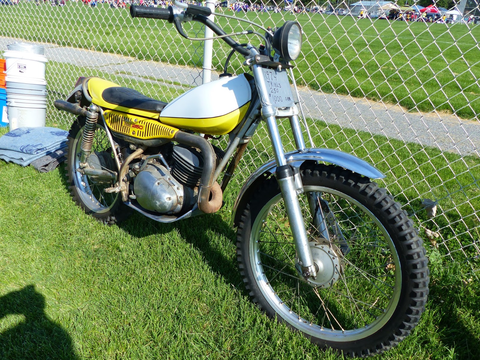 OldMotoDude: 1974 Yamaha 250 Trials Bike for sale for $1,000 at the ...