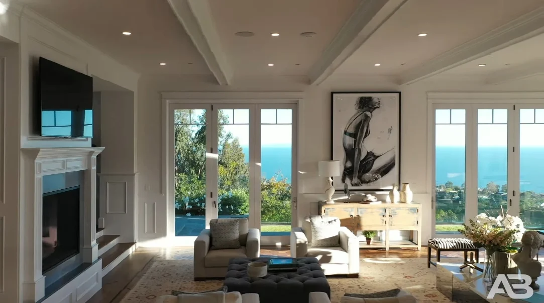 63 Interior Design Photos vs. 815 Paseo Miramar, Pacific Palisades, CA Ultra Luxury Mansion Tour