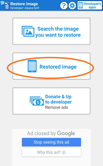 deleted image recovery apk
