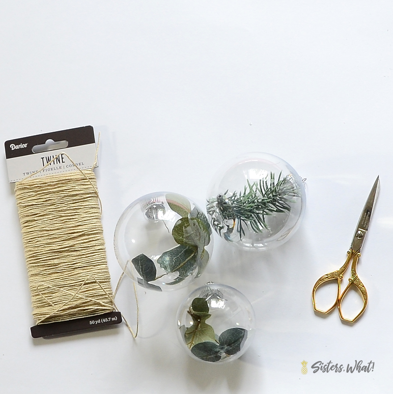 diy floral christmas ornaments