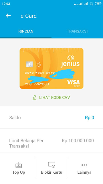 Cara Perpanjang Google Domains dengan Jenius Visa