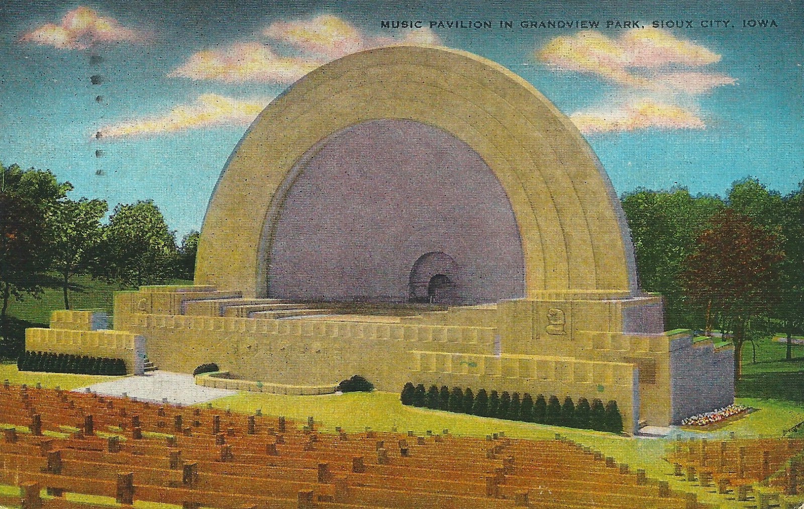 My Favorite Views Iowa Sioux City, Music Pavilion in Grandview Park