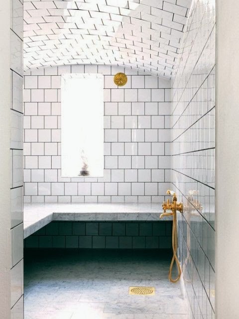 White Subway Tiles And Dark Grout, White Subway Tile Shower With Dark Grout