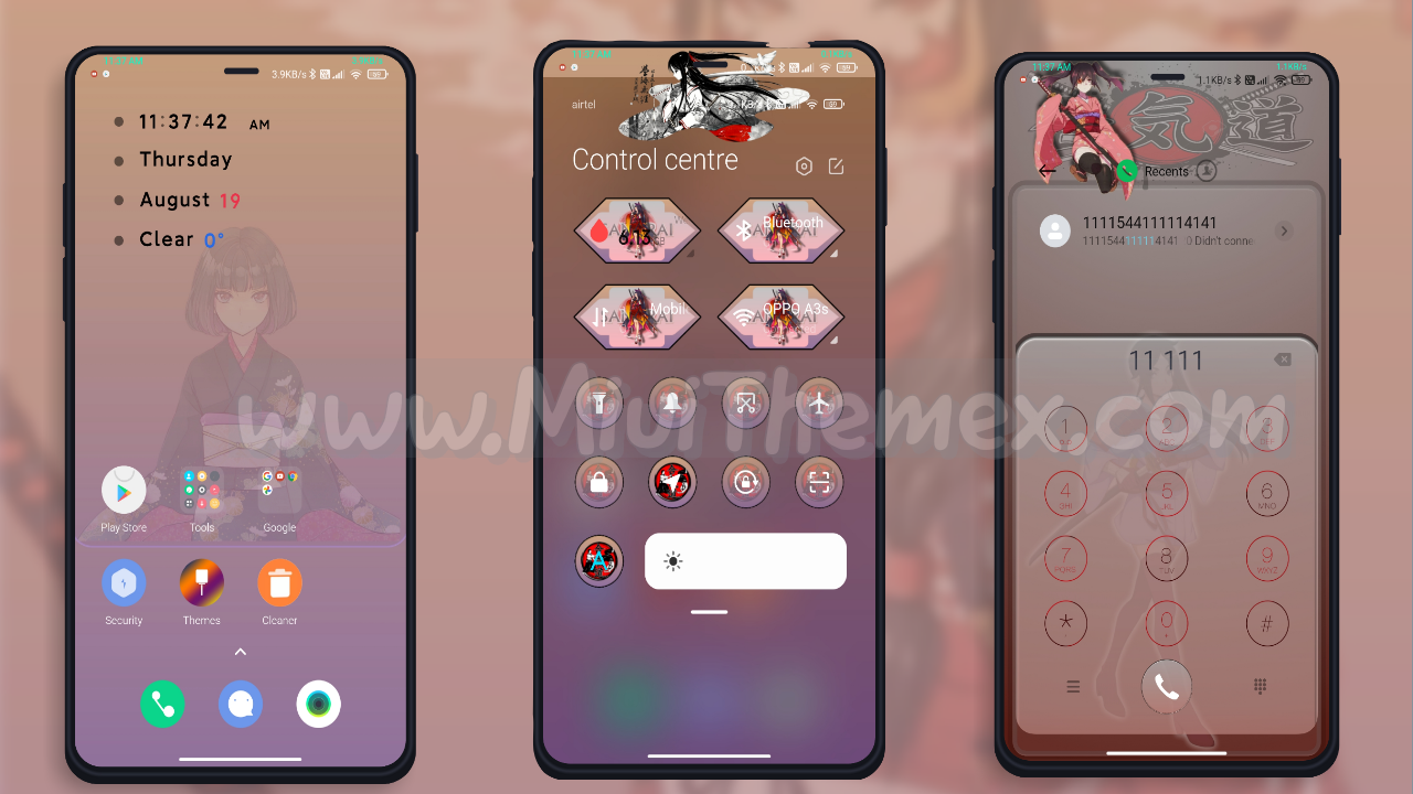 Dancu v12 Theme for miui 12 Beautiful Anime Theme for miui 12 Best