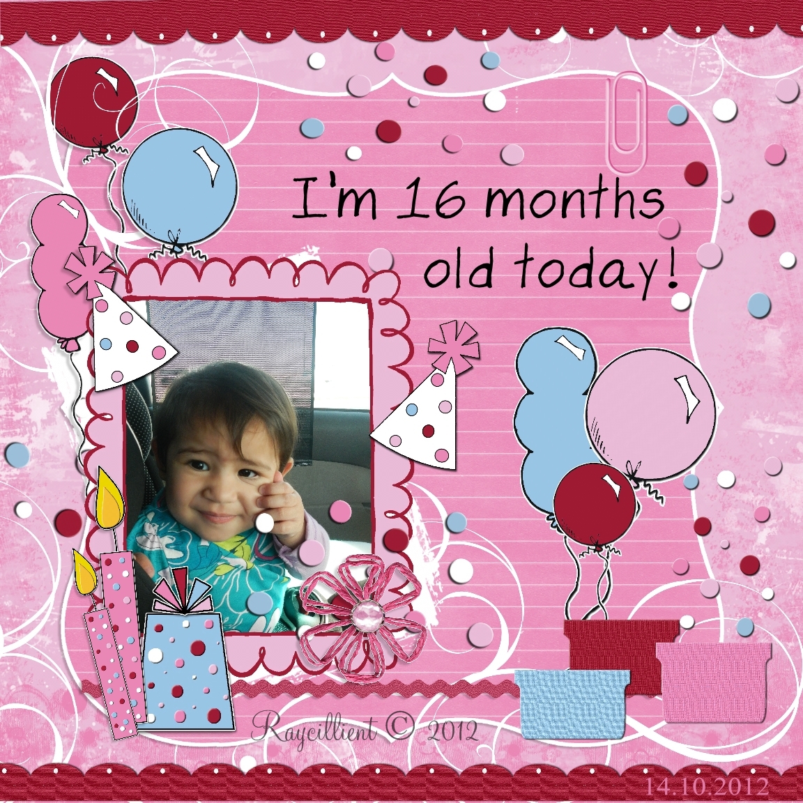 16 Months old today!