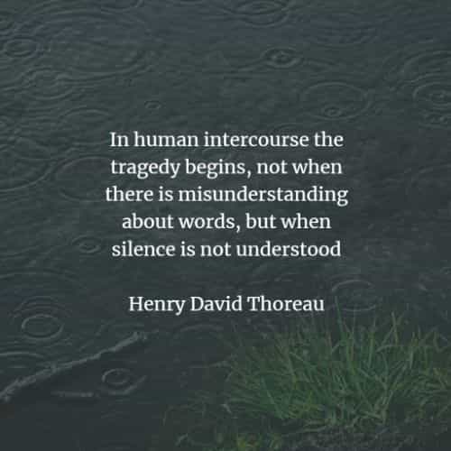 Famous quotes and sayings by Henry David Thoreau