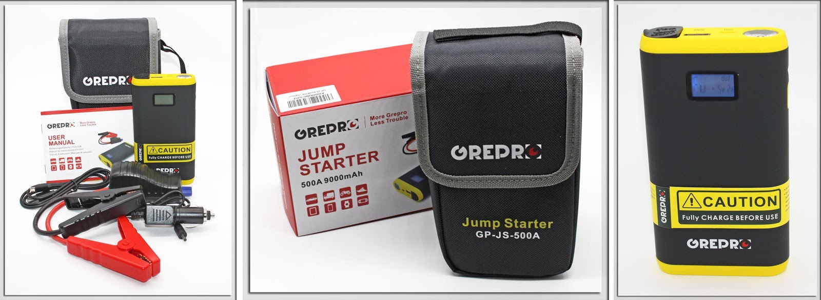 GREPRO Car Jump Starter kit Review Independent Reviews