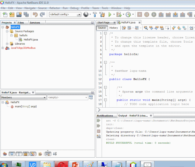 Create Project Java 12 + JavaFX using Apache Netbeans