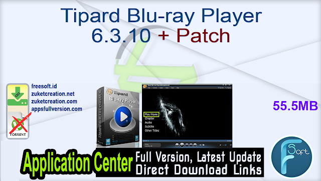 Tipard Blu-ray Player 6.3.36 for mac instal free