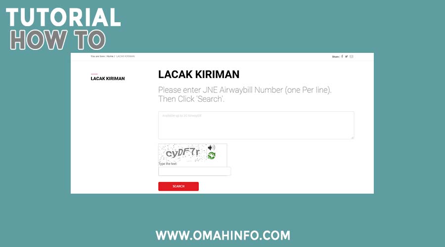 Cek Resi Jne Pantau Keberadaan Paket Kiriman Anda Omahinfo