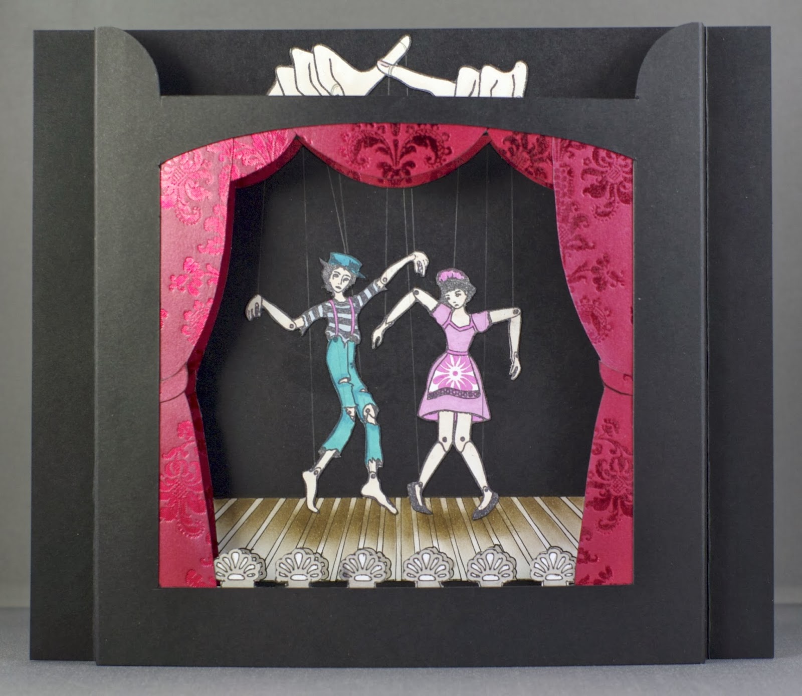 Lynne's Crafty Little Blog Theatre Card