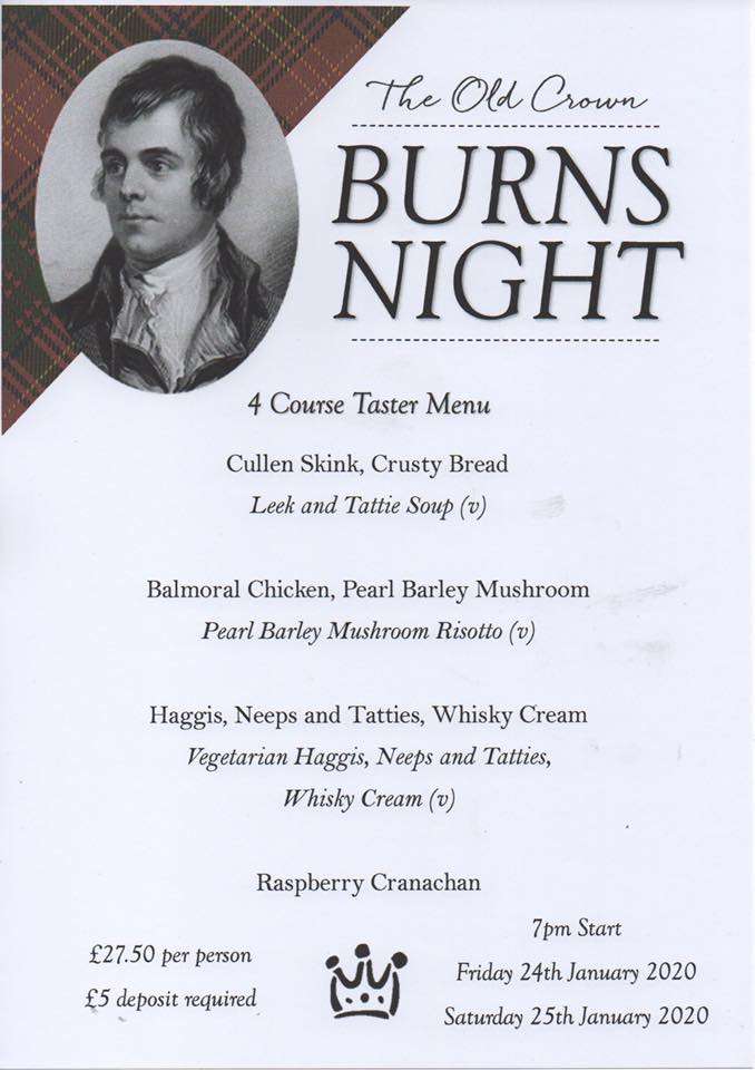 Burns Night Wishes for Instagram