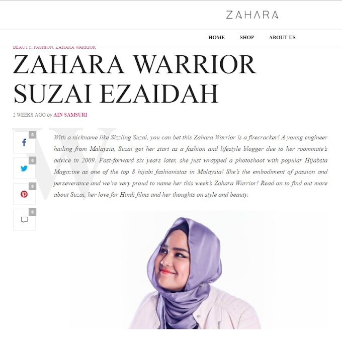 Featured : ZAHARA Warrior