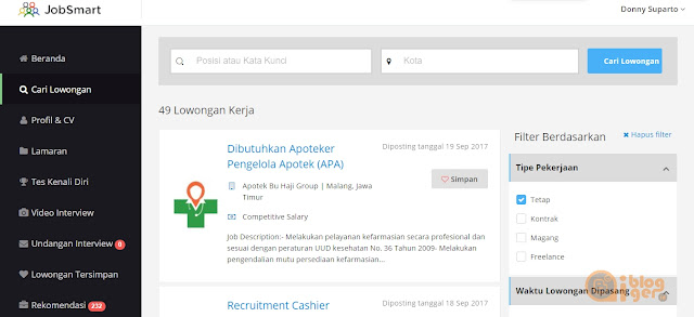 JobSmart.co.id : Situs Informasi Lowongan Kerja Terbaru di Indonesia