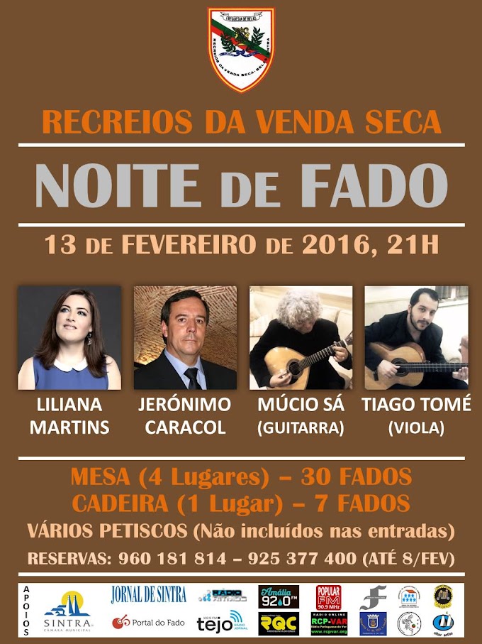 NOITE DE FADO | 13 FEV | SINTRA