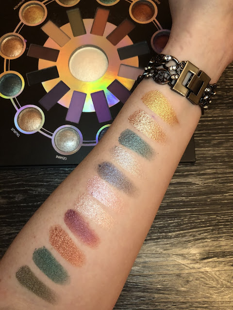 BH Cosmetics Zodiac Palette Review and Swatches 