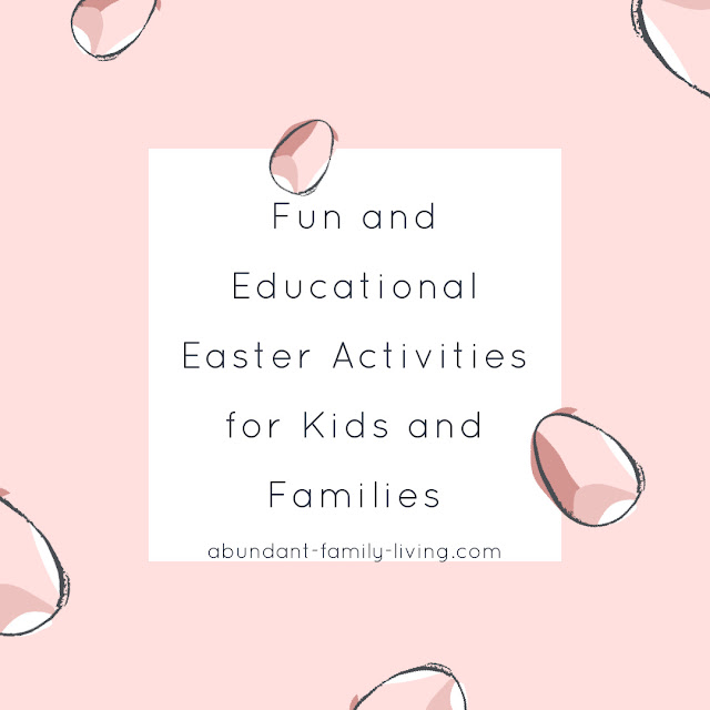 Easter Activities for Kids - Roundup 2021