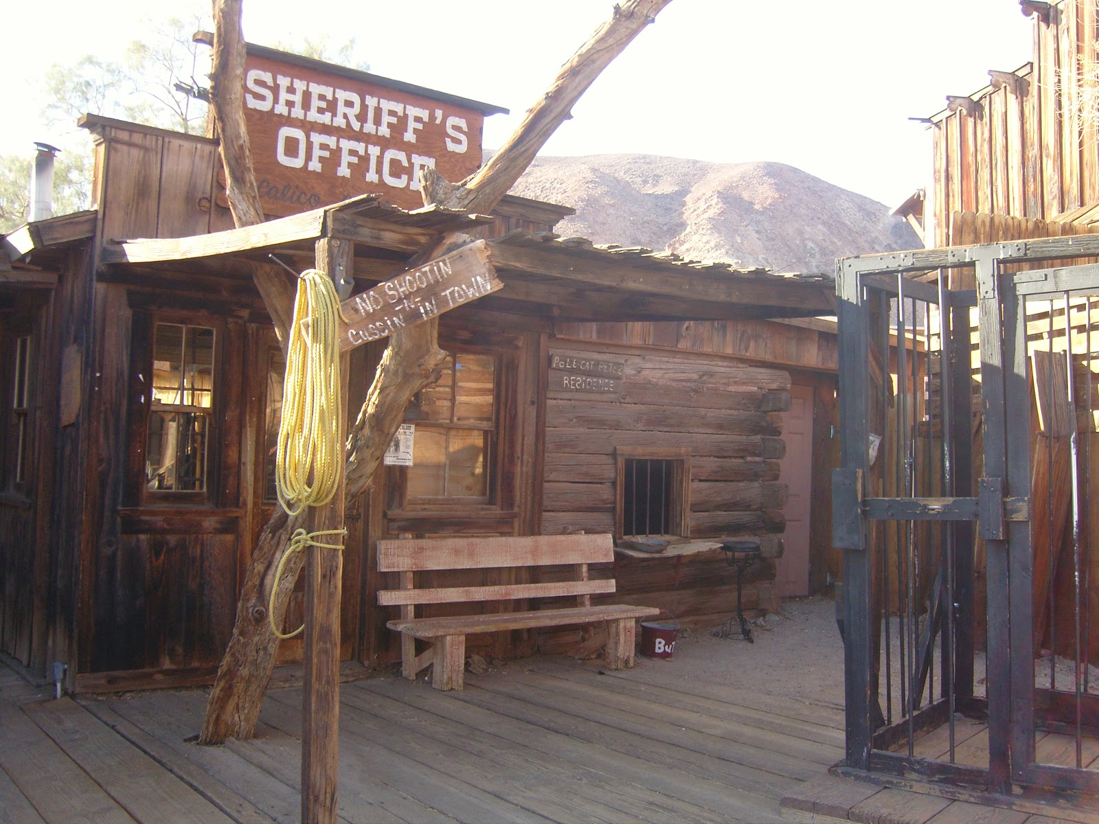 A Simple Catholic Halloween at Calico Ghost Town