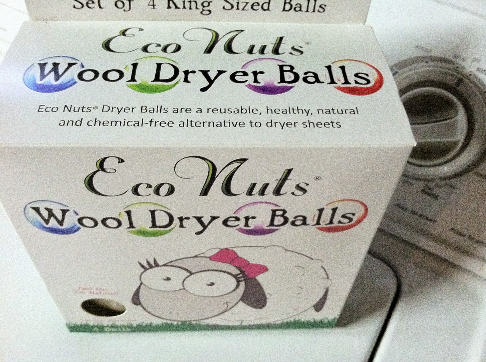 HOME FOOD GARDEN Eco Nuts Wool Dryer Balls