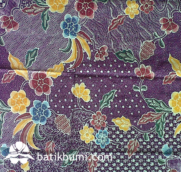 Batik Bunga Bp 014a Koleksi Kain Batikbumi Kumpulan Gambar