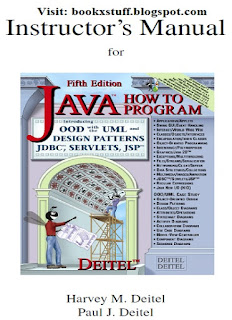 JAVA How to Program Solution Manual 5th Edition By Deitel