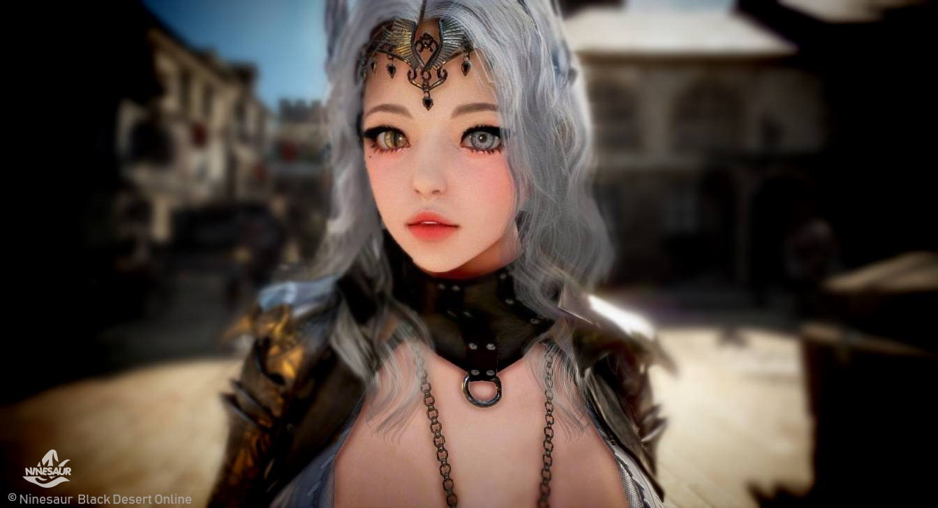 NINESAUR Black Desert Online Witch Beauty Template