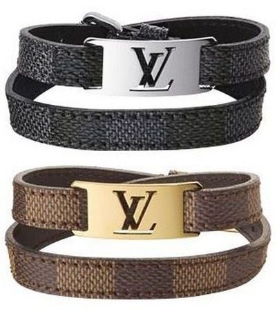 Louis Vuitton Leather Bracelet - Jewelry
